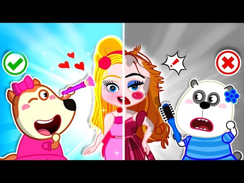 Perfect Vs Messy: The Doll’s Makeup Is Shocking! 🤣 Wolfoo New Episodes 2025 | Wolfoo CandyToons