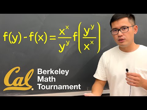My First Berkeley Math Tournament Problem