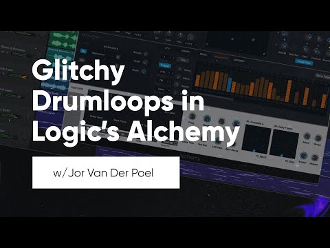 How to make glitchy Aphex Twin drum loops like Trifonic in Logic's Alchemy