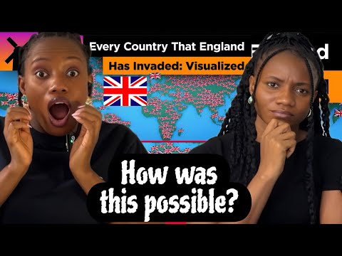 BRITISH INVASION || Every Country England Has Invaded Visualized || Reaction 