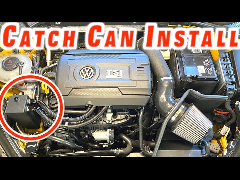 Golf R Oil Catch Can Install ~ MK7, MK7.5 MQB