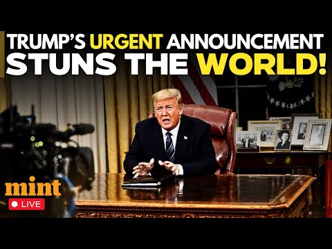 Trump LIVE: US President BIG ANNOUNCEMENT From Whitehouse | Drops NUCLEAR Bombshell | US News LIVE