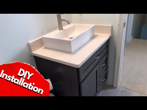 How to Install a Vessel Sink | Step by step Instructions