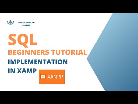 SQL Beginners Tutorial | Create Databases and Tables in Xampp using SQL