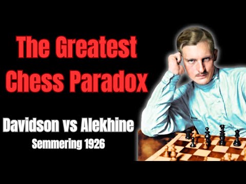 The Most Astonishing Chess Strategy: Alekhine's Paradox