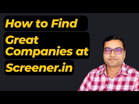 Screener for Stock Market | Screener.in Tutorial in Hindi