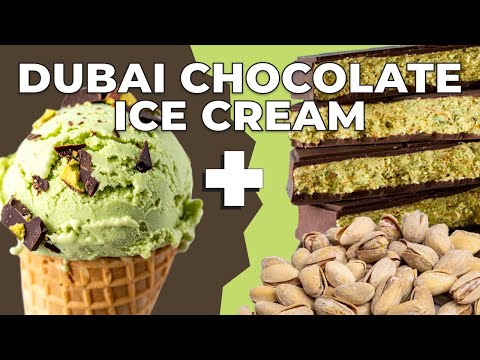 I Tried Making The Viral DUBAI CHOCOLATE Ice Cream in the Ninja Creami!