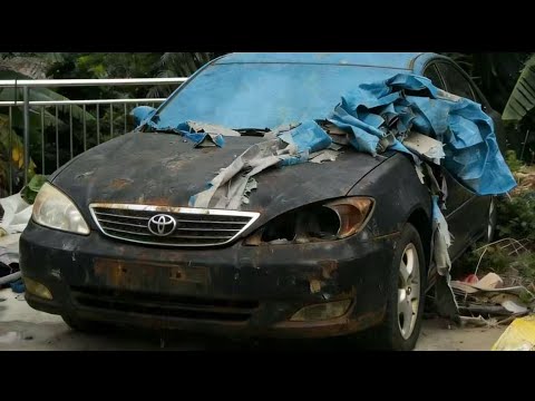 Real Car Restoration: Scrapped Toyota Camry Full Transformation