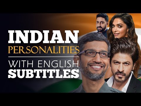 ENGLISH SPEECH | SUNDAR PICHAI & SRK: Indian Personalities Talks at Google (English Subtitles)