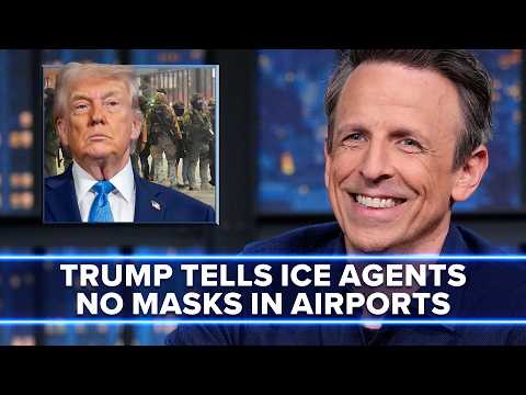 Trump Doesn't Want ICE Agents Wearing Masks in Airports
