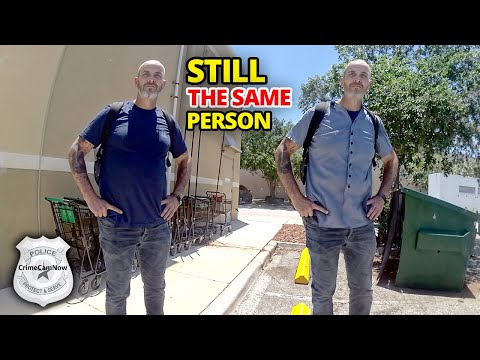 Shoplifter Thinks a Shirt Change Will Save Him