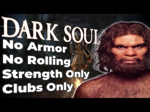 Can You Beat Dark Souls as a Caveman?