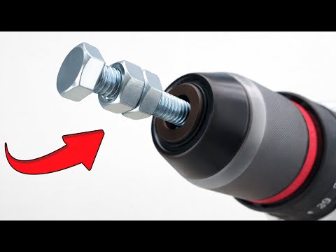Just Insert a Bolt Into the Drill and Watch What Happens! A Function Billions of People Don’t Know!