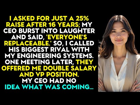 My CEO Laughed at My Request for a 25% Raise—I Took My Skills to His Rival…