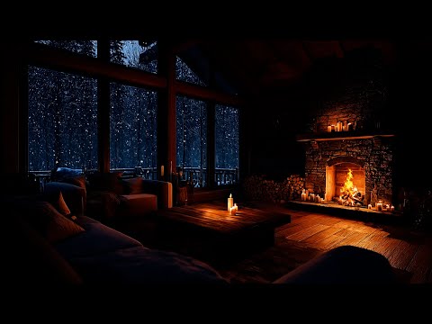 ❄️ Soft Piano Melodies on a Cold Winter Night | Relax, Unwind & Drift into Deep Sleep 🎹