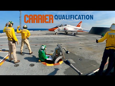 Watch Nervous Students Launch Off A Navy Warship