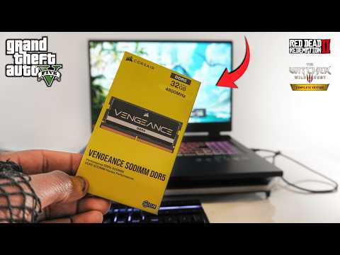 Upgrading to 32GB RAM - Acer Nitro - Laptop + Before & After Gaming Tests (2026)