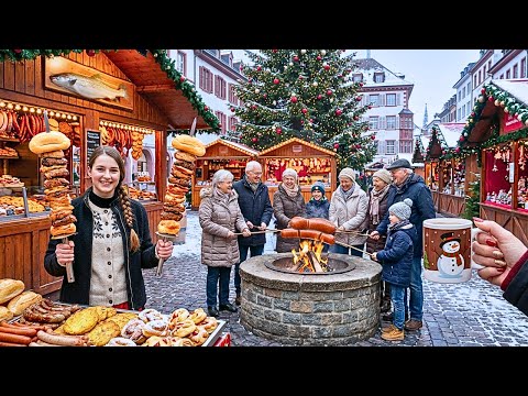 HIDDEN GEM OF CHRISTMAS 🎄 Switzerland Most Beautiful Christmas Market with the BEST Food in Europe