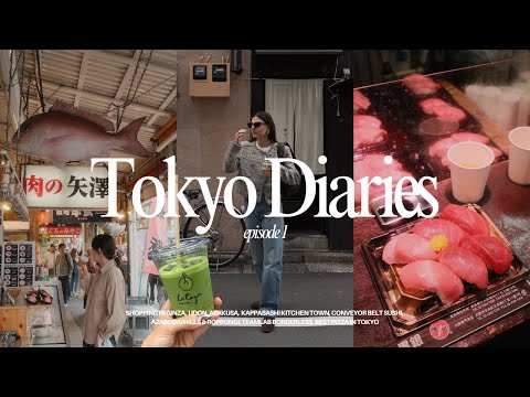 TOKYO TRAVEL VLOG pt. 1 | Tsukiji Fish Market, Ginza Shopping, Matcha Hopping + teamLab Borderless