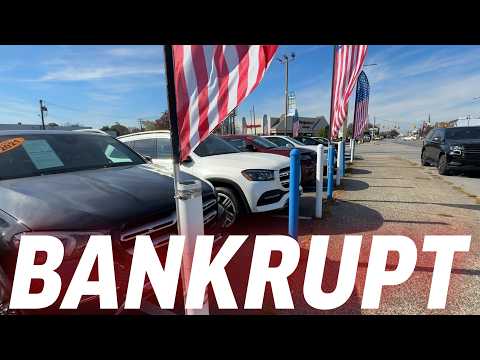 It's Over: The Car Market Bubble Just Popped (And It's Worse Than You Think)