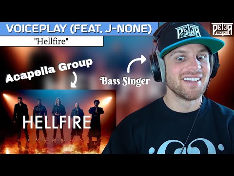 EPIC Cover from VoicePlay! Bass Singer Reaction (& Analysis) | "Hellfire"