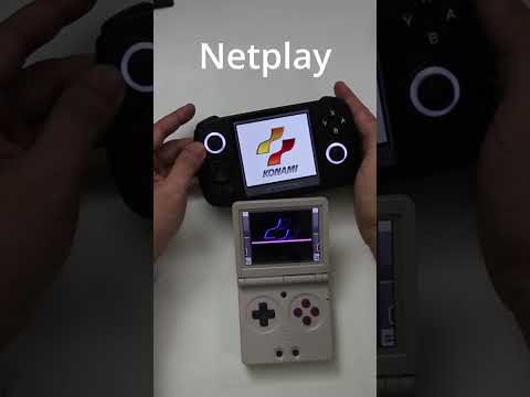 Multiplayer Netplay on Handhelds Anywhere! #gaming #retrogaming #netplay #retro #retroarch #anbernic