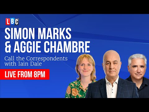Simon Marks & Aggie Chambre: Call the Correspondents | Watch LIVE 🔴