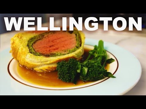 Beef Wellington with homemade rough puff pastry