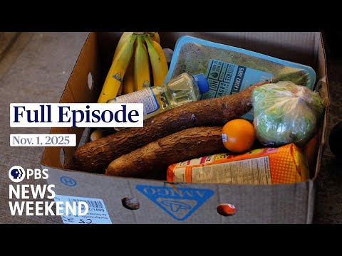 PBS News Weekend full episode, Nov. 1, 2025