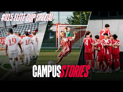 Europas Top-Talente zu Gast: Wer holt den U15 Elite Cup ? 👀 | Campus Stories