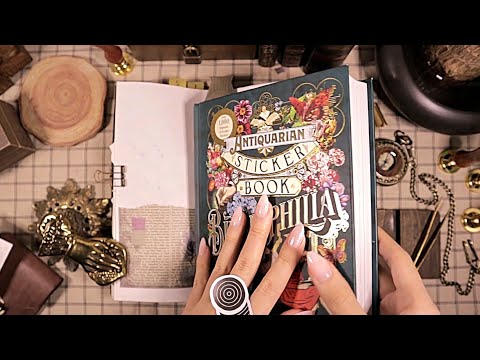 ASMR Aesthetic Journaling📝🌌 Collage 3h Relaxing Sounds 일기테마 다꾸 | hwaufranc