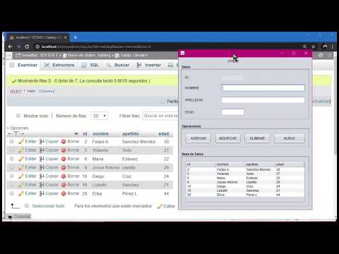 Tutorial JTable en Java usando NetBeans y conectado a MySQL