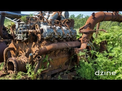 💡Reviving” the Abandoned WEICHAI V8 Engine for Many Years–From a Pile of Scrap to a Powerful Machine