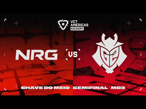 NRG x G2 | VCT Americas Kickoff 2026 | Chave do Meio - Semifinal