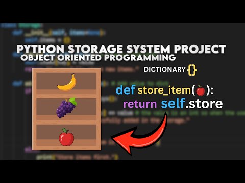 OOP - Simple Storage System in Python | Beginner Coding #1