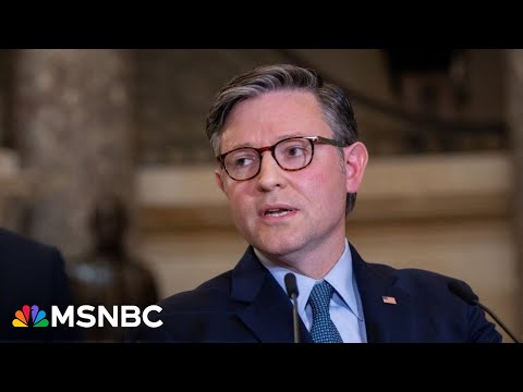 'We need to get the lights turned back on': MSNBC’s full interview with Speaker Johnson on shutdown
