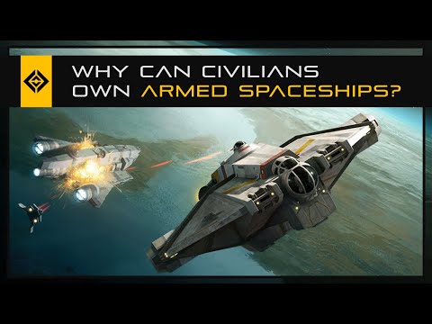 Why Can Civilians Own Armed Spaceships in Sci-Fi?