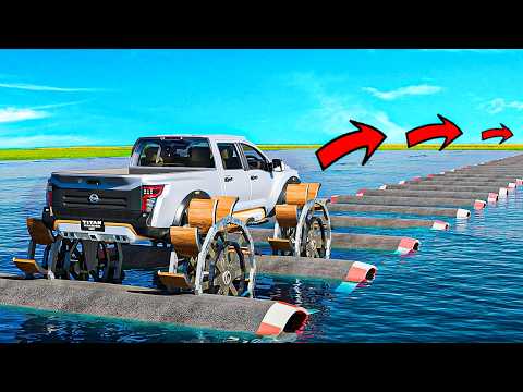 Testing paddle cars vs deep waters in GTA 5