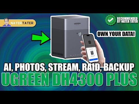 ✅Own Your Data - Personal Cloud Computer - UGREEN NAS DH4300 Plus - Up To 120TB!