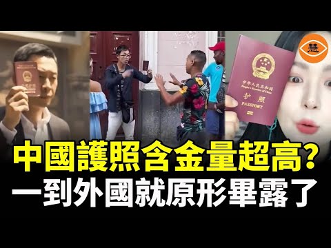 中國護照150國免簽含金量超高？？！！出國了讓你知道什麼是尷尬 戰狼啥的都是智商稅