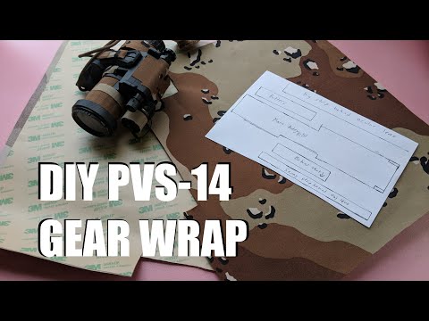 DIY PVS-14 Camo wrap
