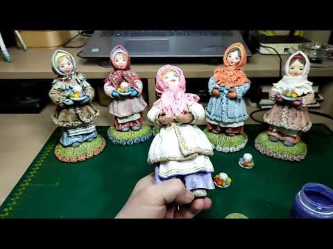 ☺️ ДЕВОЧКА КРАСАВИЦА. Урок номер 12. Роспись фартука. Последние штрихи.