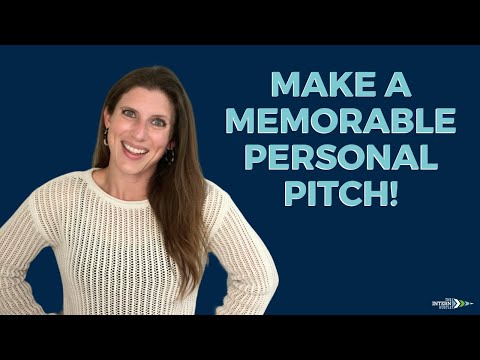 Personal Elevator Pitch for Students