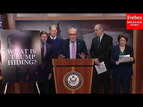 BREAKING NEWS: Schumer Hold Press Briefing As Epstein Files Release Deadline Nears