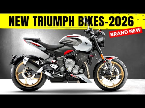 11 NEW Triumph Motorcycles And Updates For 2026!