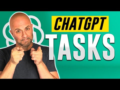 How to use ChatGPT Tasks - Quickly Learn OpenAI's newest feature: Scheduled Tasks in GPT 4o