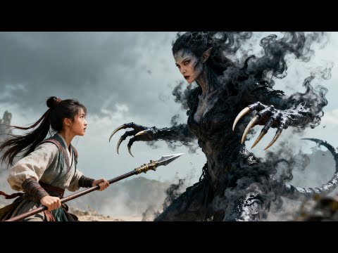A female demon threatens humanity. The girl uses a lost secret technique and kills her.