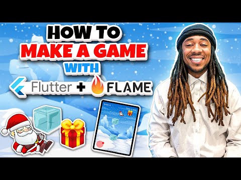 How To Make a Game With Flutter & Flame | Gift Grab Game | 2D Flutter Game Using Flame Engine