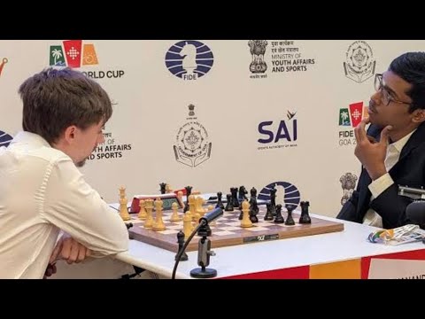 Daniil Dubov vs Praggnanandhaa | FIDE World Cup 2025 Round 4.2
