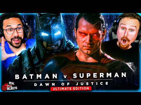BATMAN V SUPERMAN (2016) IS SO MUCH BETER THAN YOU REMEMBER!! MOVIE REACTION!! BVS Ultimate Edition